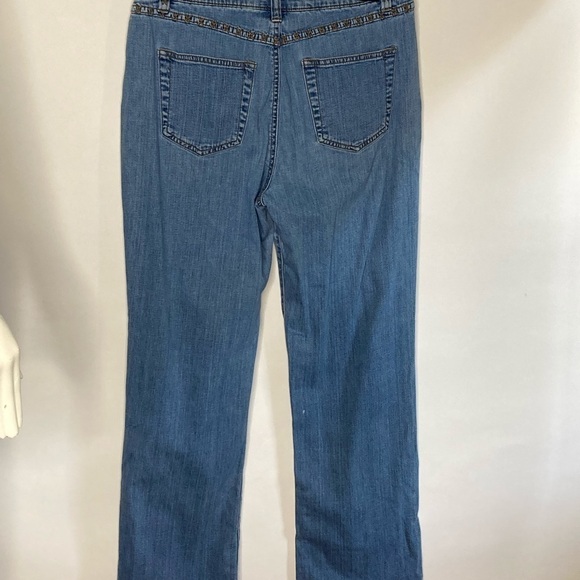 Chadwicks Embroidered Blue Jeans Sz 10 - Picture 4 of 7